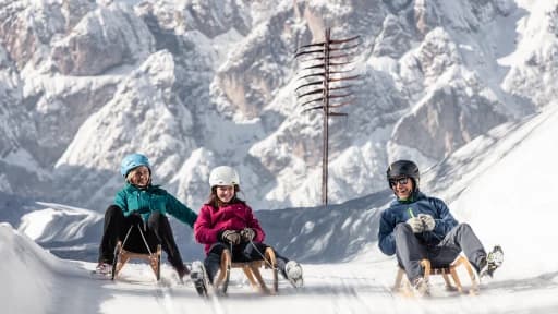 Sala colazione dell'Albergo Genziana